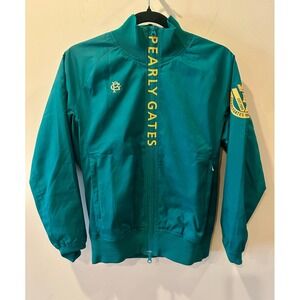 Pearly Gates Golf Turquoise Sz Small / 0 Light Weight Windbreaker Designer $500+